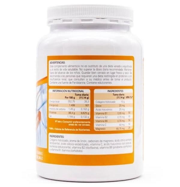 Epaplus Colageno + Silicio + Hialuronico + Magnesio Polvo (1 Envase 334,06 G Sabor Limon)