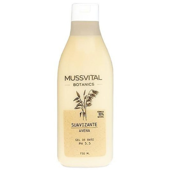 Mussvital Botanics Gel De Baño Suavizante De Avena 750Ml