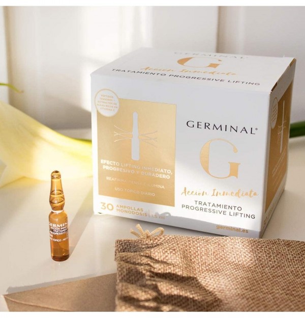 Germinal Acción Inmediata Tratamiento Progressive Lifting, 30 Ampollas.-  Alter Cosmética