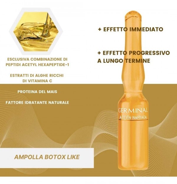 Germinal Acción Inmediata Tratamiento Progressive Lifting, 30 Ampollas.-  Alter Cosmética