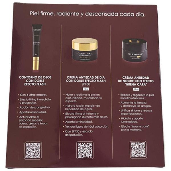 Contorno De Ojos Acción Inmediata Radiance Lote 3 Pz