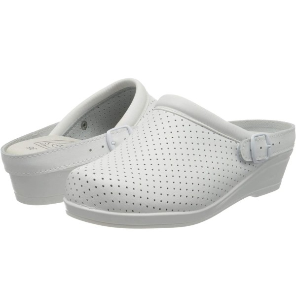 Zuecos - Hankshoes Confort (Blanco T-36)