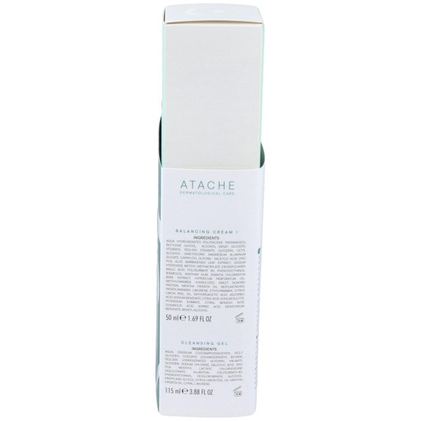 Atache Pack Preventiva Antiacné Balansing Crema + Cleansing Gel