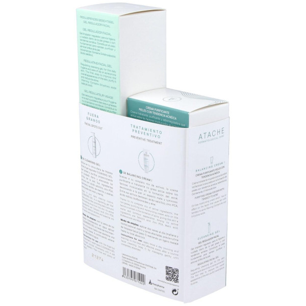 Atache Pack Preventiva Antiacné Balansing Crema + Cleansing Gel