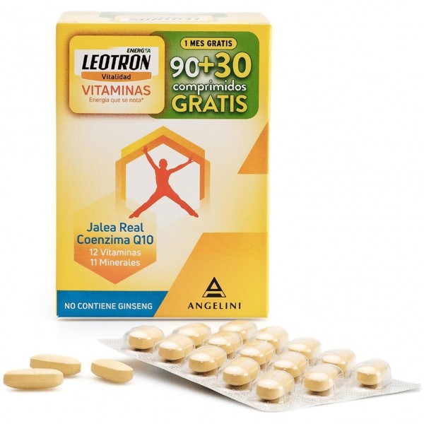 Leotron Vitaminas Comprimidos 90 + 30 De Regalo 120 U