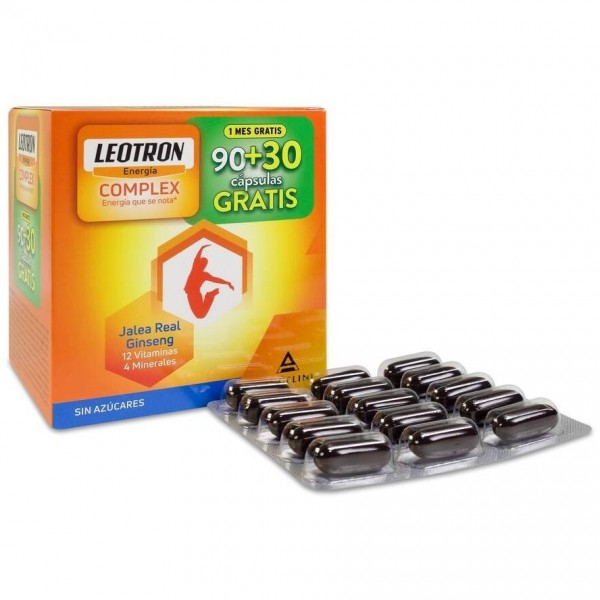 Leotron Complex Cápsulas 90 + 30 De Regalo 120 U
