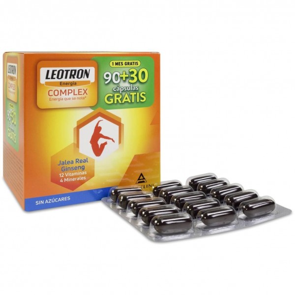 Leotron Complex Cápsulas 90 + 30 De Regalo 120 U