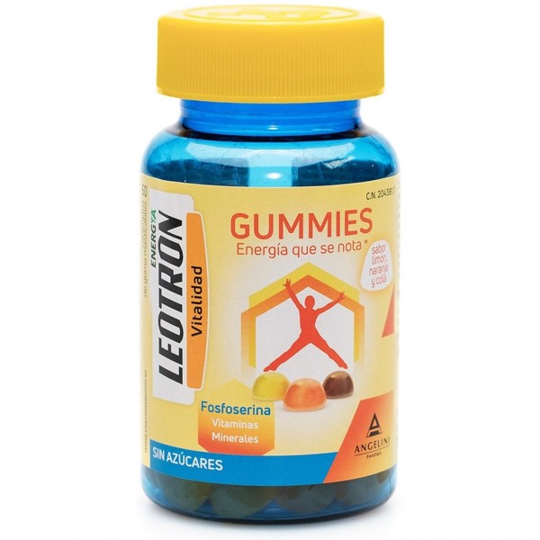 Leotron Gummies Masticables Sabor Limón 60Uds
