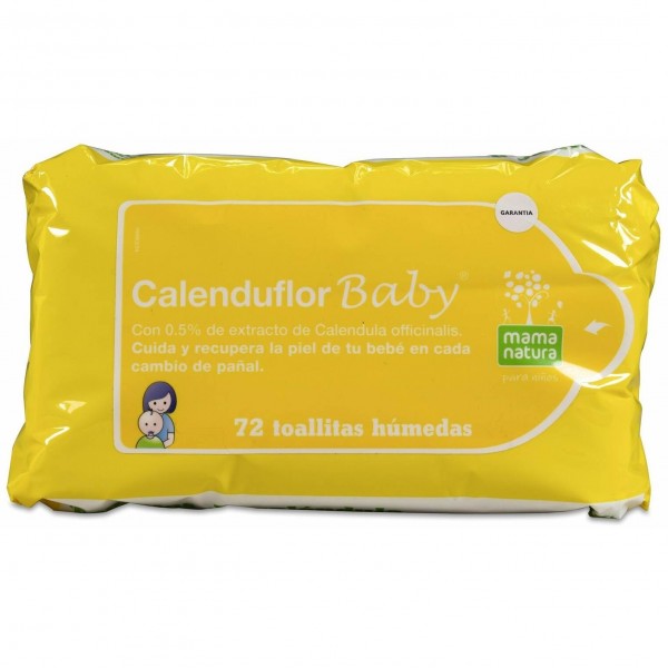 Mama Natura Calenduflorbaby Toallitas De Calendula 72Uds