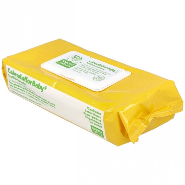 Mama Natura Calenduflorbaby Toallitas De Calendula 72Uds