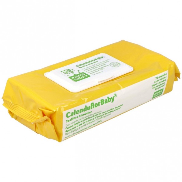 Mama Natura Calenduflorbaby Toallitas De Calendula 72Uds