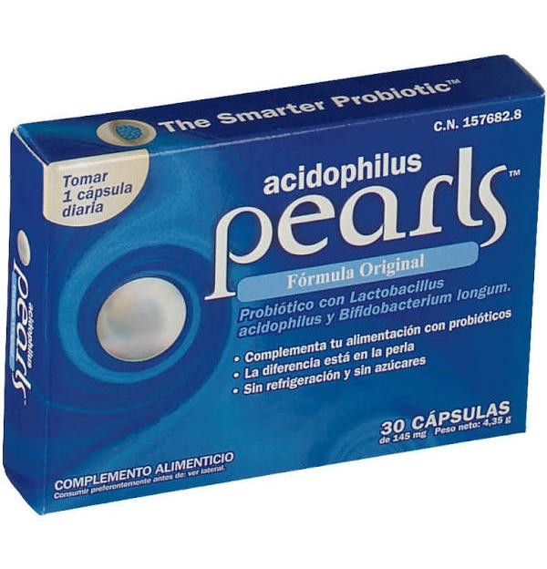 Pearls Acidophilus (30 Capsulas)
