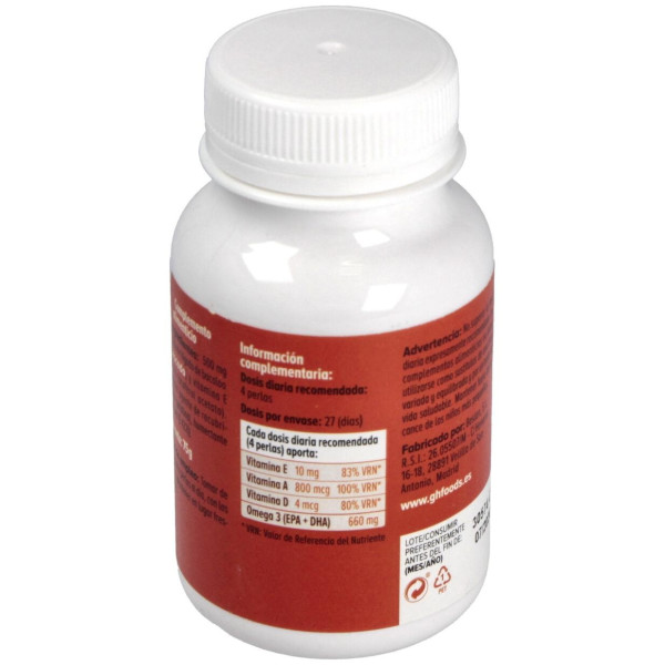 Ghf Hígado De Bacalao 700Mg 110 Perlas