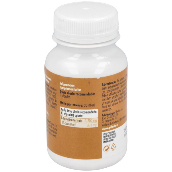 L-Carnitina 500Mg Caps. 90U