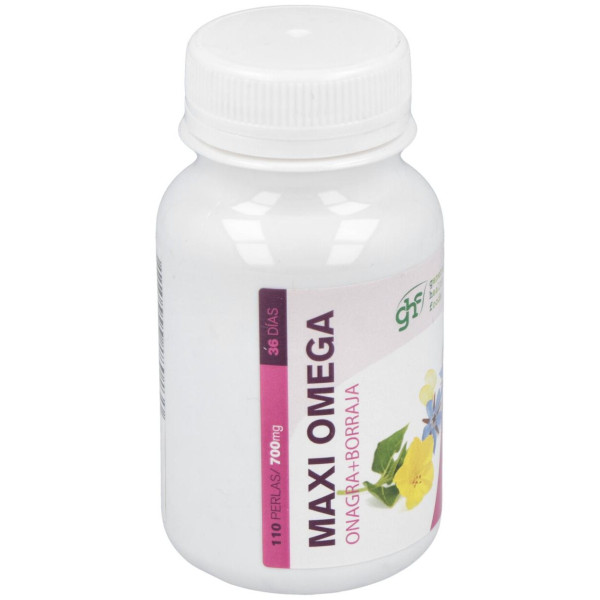 Maxi Omega Onagra Y Borraja 500Mg. 110Perlas