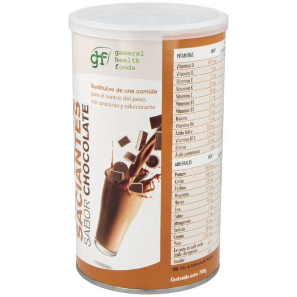 Batido Control De Peso Sabor Chocolate 700Gr. 2