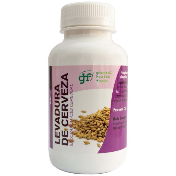 Ghf Levadura De Cerveza 500Mg 250Comp