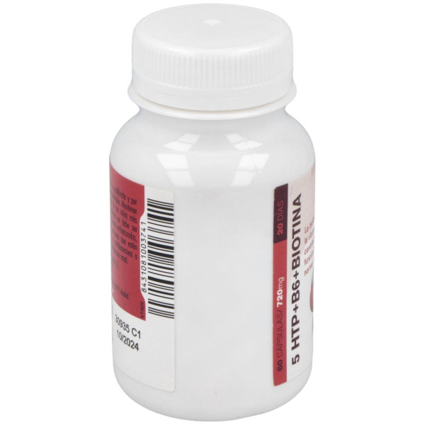 Triptofano 5Htp+B6 60Cap.