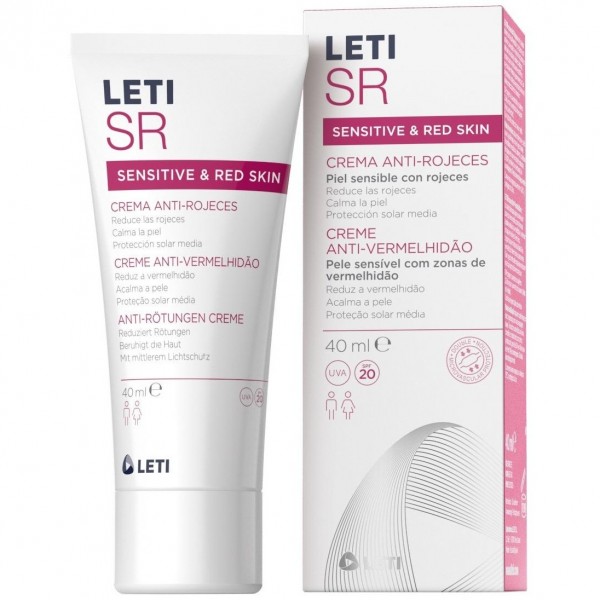 Leti Sr Crema Anti-Rojeces Spf 20, 40 Ml