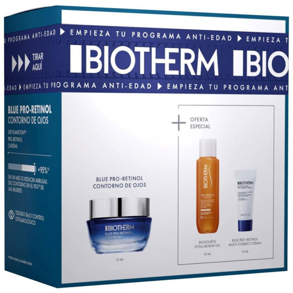 Blue Retinol Contorno De Ojos Estuche 3 Pz