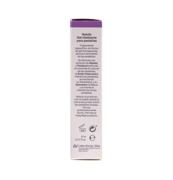 Belcils Gel Vitalizante Para Pestañas (1 Envase 8 Ml)
