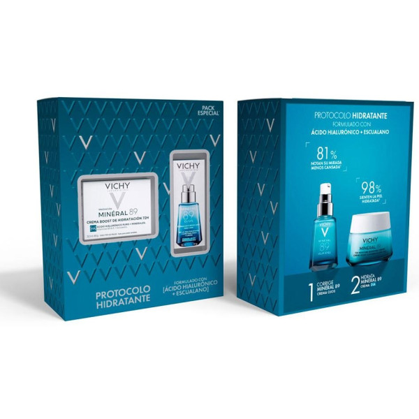 Minéral 89 Crema Hidratante Estuche 2 Pz