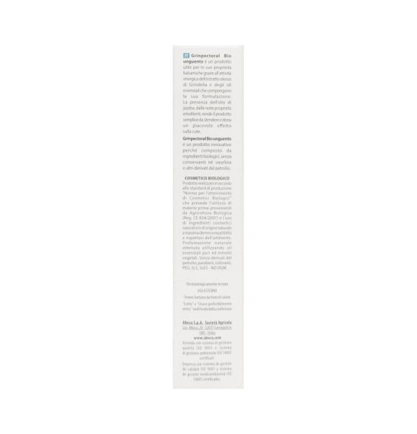 Grinpectoral Bio Ungüento 30 g. - Aboca