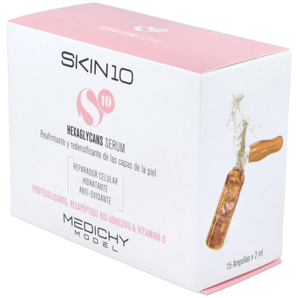 Medichy Model Skin 10 Hexaglycans Sérum Reafirmarmante Y Redensificante 2X15Amp
