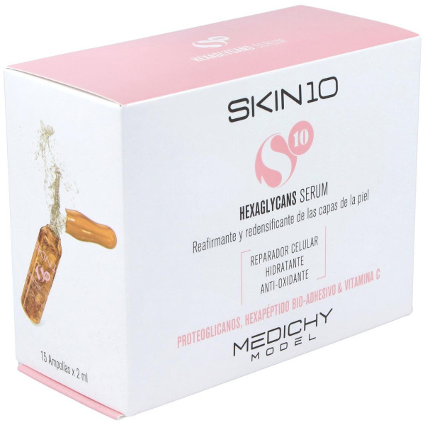 Medichy Model Skin 10 Hexaglycans Sérum Reafirmarmante Y Redensificante 2X15Amp