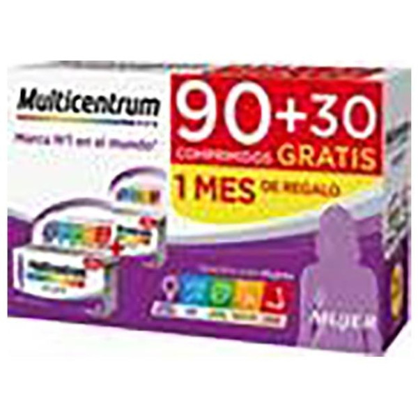 Multicentrum Mujer Complemento Alimenticio 90+30 Comprimidos