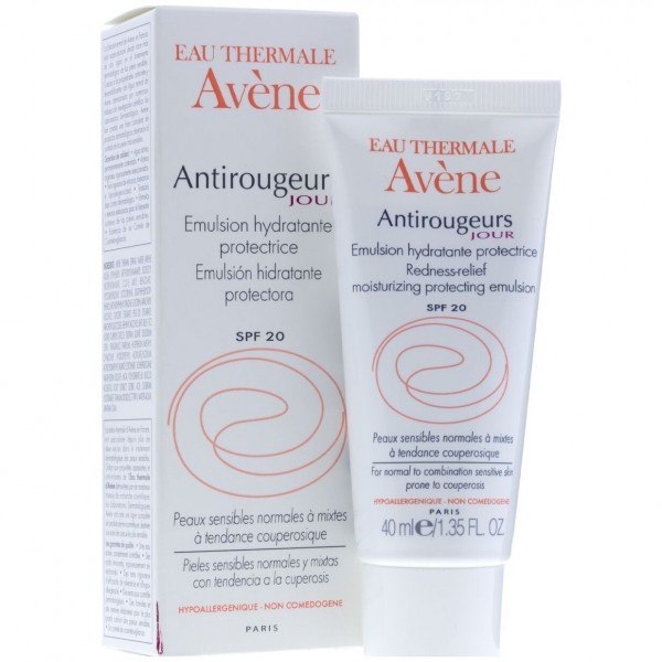 Avène Anti-Rojeces Día Emulsión Hidratante Protectora Spf 20, 40 Ml