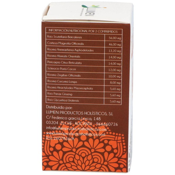 Lumen Fitorient Elimina H.C.-2 Humedad-Calor En Digestivo 60Comp