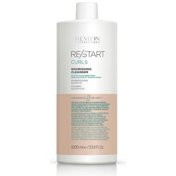 Re-Start Curls Nourishing Cleanser 1000 Ml