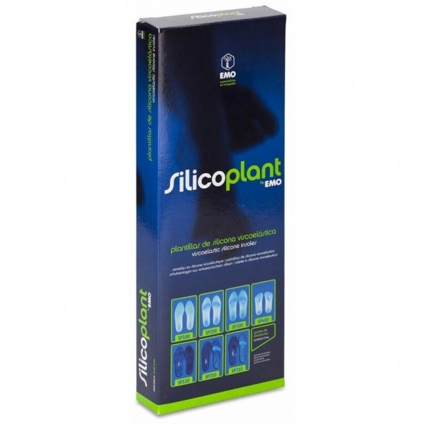 Emo Silicoplant Ortesis Plantar De Silicona Sp100 Talla 36-37, 1 Par