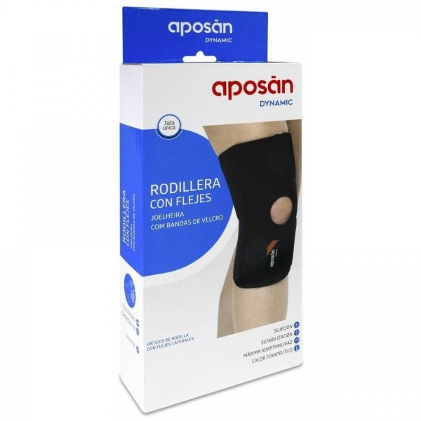 Aposán Dynamic Rodillera Estabilizadora Con Flejes Talla Única, 1 Ud