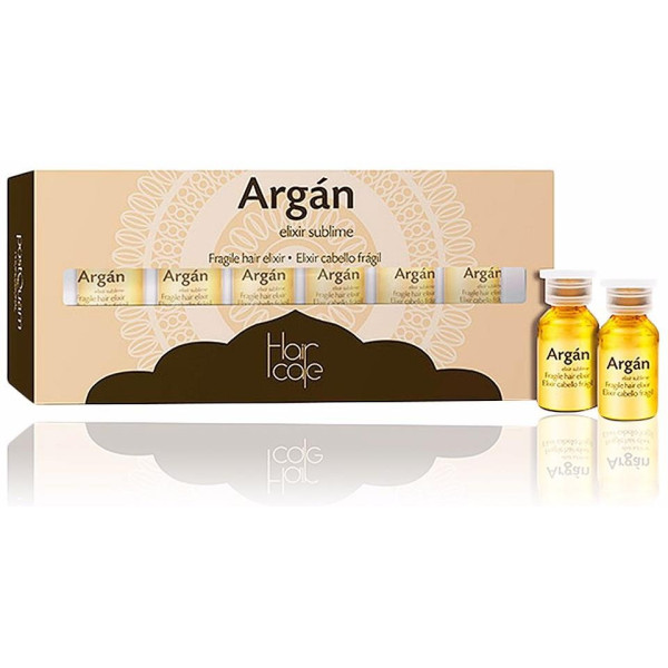 Haircare Argan Sublime Fragile Hair Elixir 6 X 3 Ml