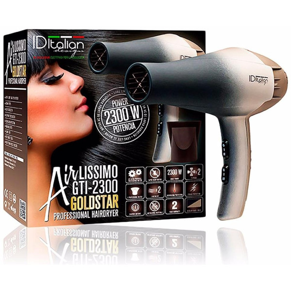 Iditalian Design Secador Gti2300W Airlissimo Gold Star