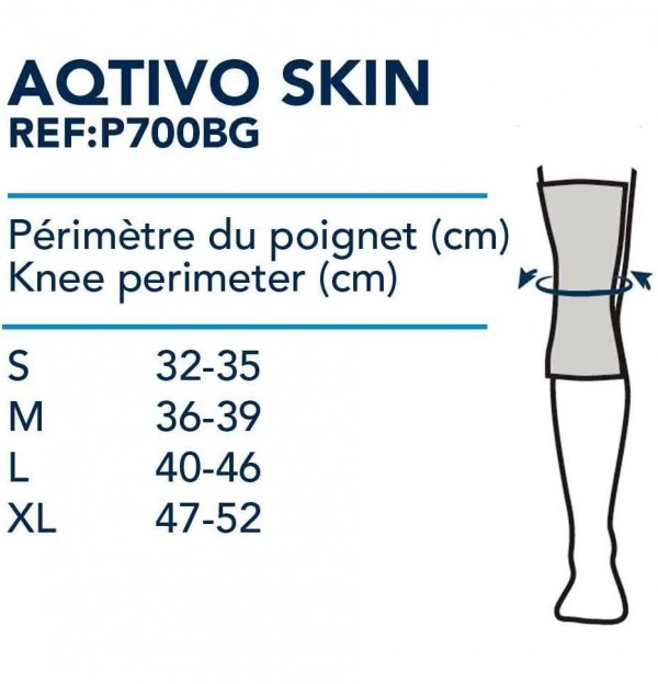 Rodillera - Prim Aqtivo Skin Elastica (1 Unidad Talla L)