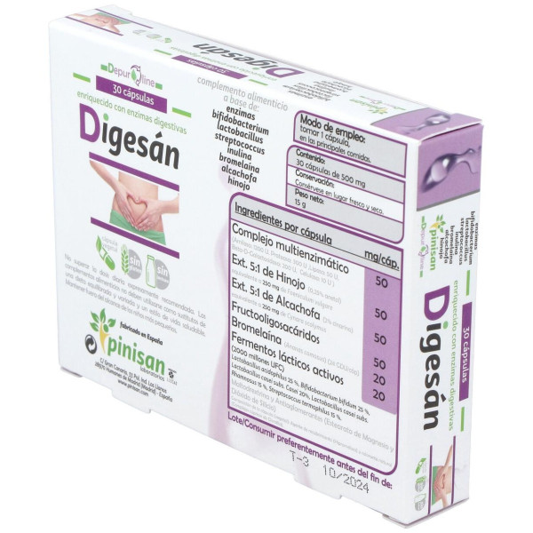 Pinisan Digesan 30Cáps