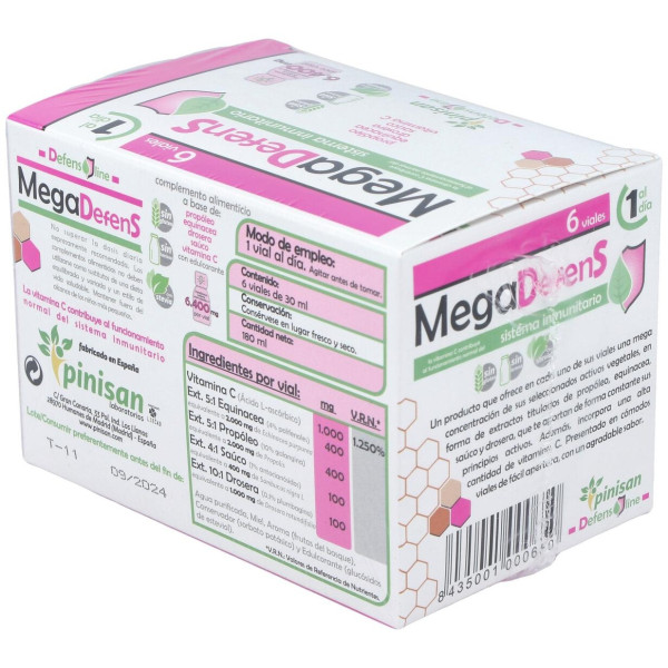 Pinisan Mega Defens 6 Vialesx30Ml