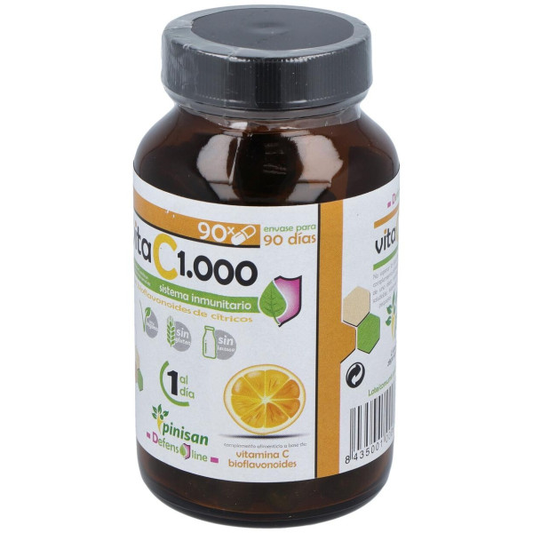 Vitamina C 1000Mg Bioflavonoides 90Cap.
