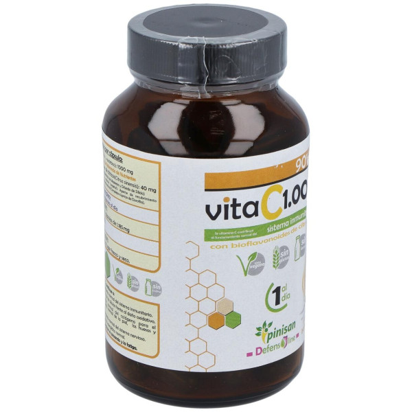 Vitamina C 1000Mg Bioflavonoides 90Cap.