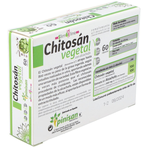 Siluplan Chitosan Vegetal 60Cap.