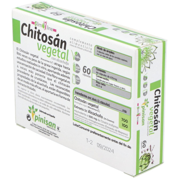 Siluplan Chitosan Vegetal 60Cap.