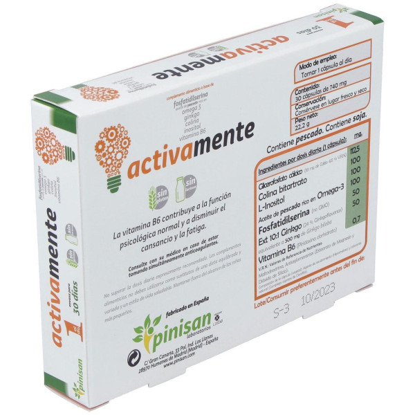 Pinisan Activamente 30Cáps
