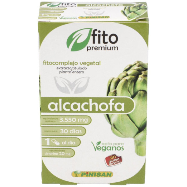 Fito Premium - Alcachofa - Pinisan - 30 Cápsulas