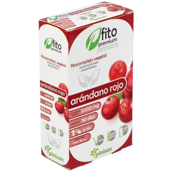 Fito Premium - Arandano Rojo - Pinisan - 30 Cápsulas