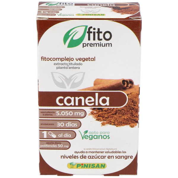 Fito Premium - Canela - Pinisan - 30 Cápsulas