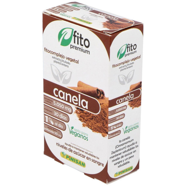 Fito Premium - Canela - Pinisan - 30 Cápsulas