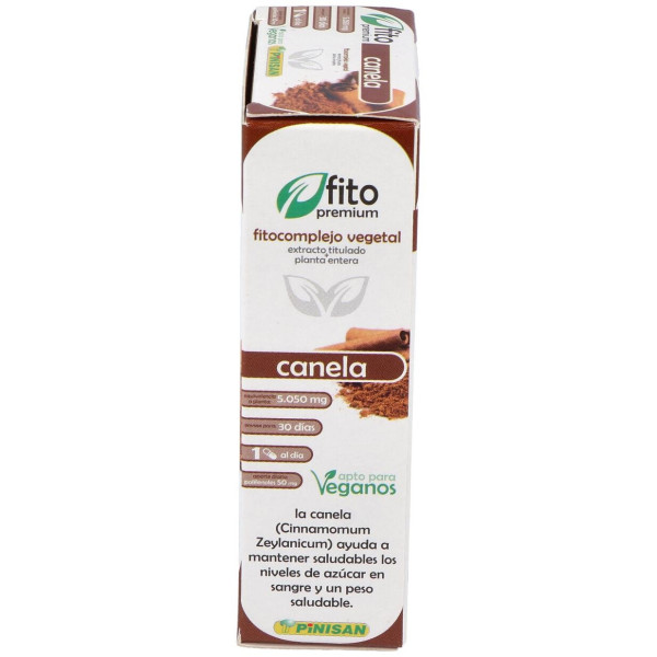 Fito Premium - Canela - Pinisan - 30 Cápsulas